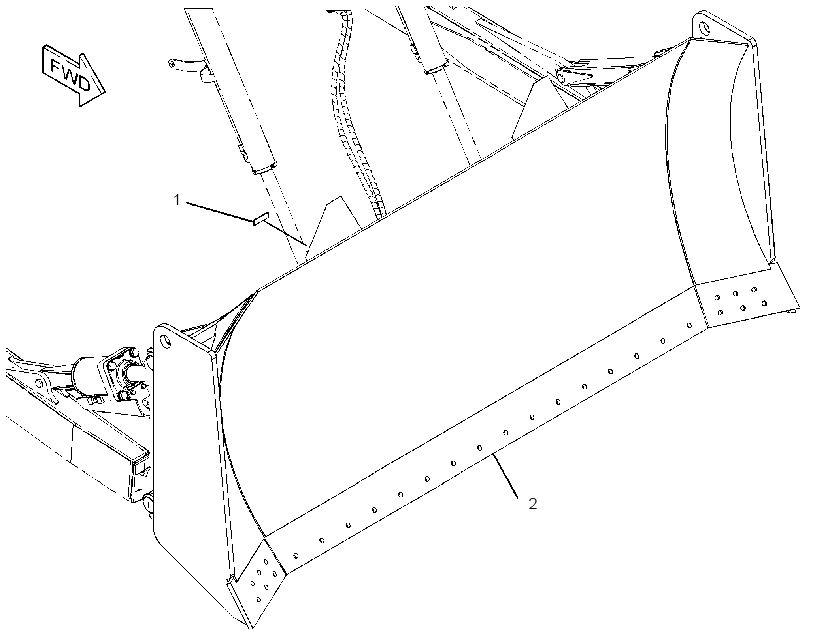 BLADE AS-SEMI-UNIVERSAL 4497091 CAT