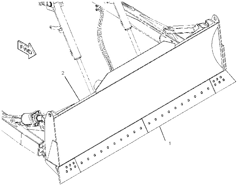 BLADE & EDGE GP-STRAIGHT 3643472 CAT