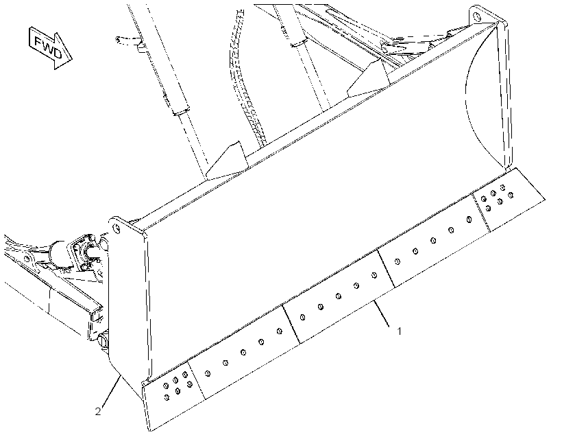BLADE & EDGE GP-STRAIGHT 3643469 CAT
