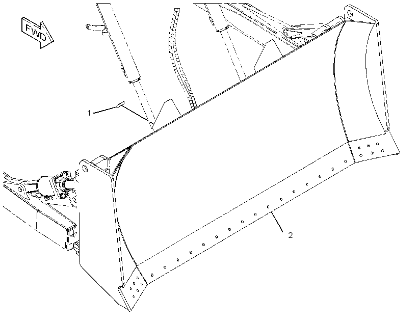 BLADE AS-SEMI-UNIVERSAL 4497092 CAT