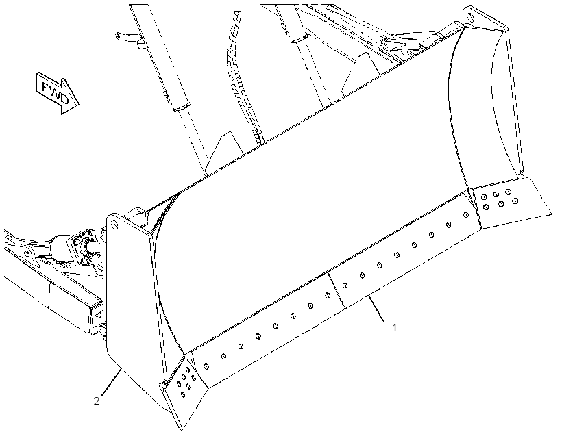 BLADE & EDGE GP-SEMI-UNIVERSAL 3643471 CAT