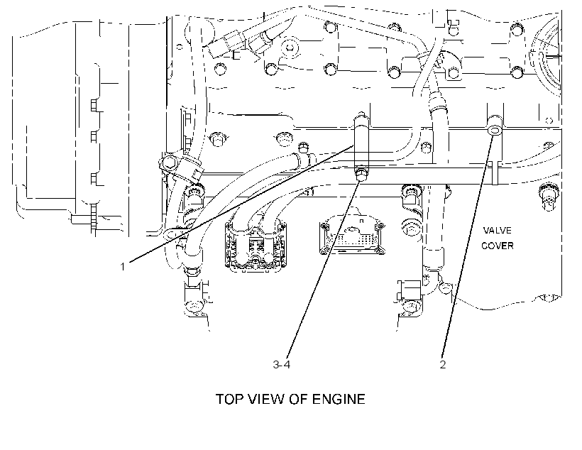 MOUNTING GP-FUEL LINE 3555822 CAT