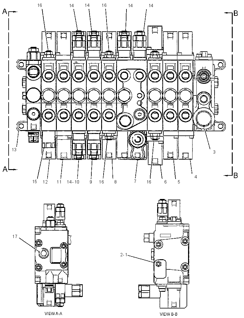 Клапан главный управляющий 3155815 CAT