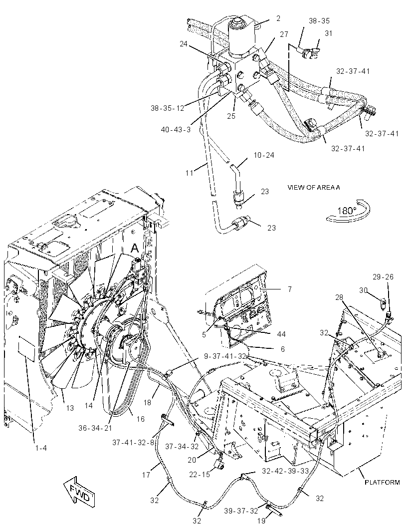 FAN AR-REVERSIBLE 3142690 CAT