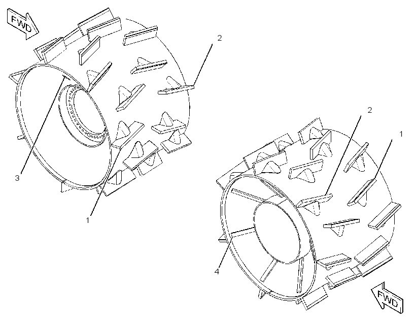 WHEEL AS-COMPACTOR 1891585 CAT
