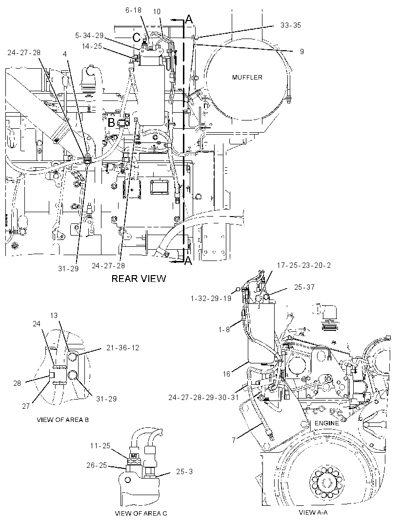 FILTER GP-SECONDARY FUEL 3244065 CAT