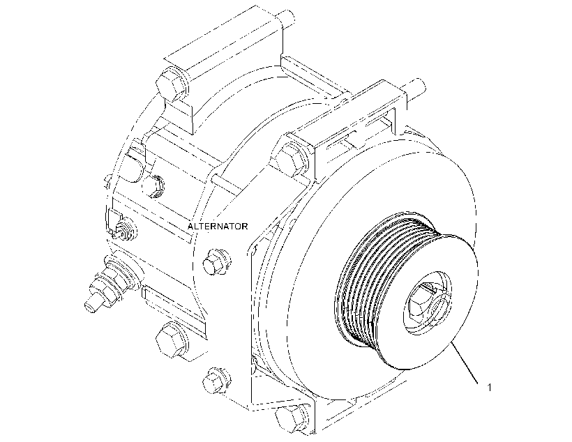 PULLEY GP-ALTERNATOR 3525772 CAT