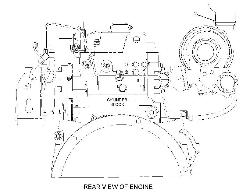 COVER GP-TURBOCHARGER 3537514 CAT