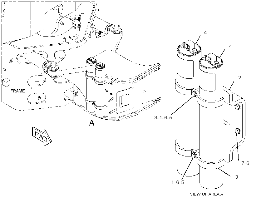 ACCUMULATOR & MTG GP-BRAKE 3571089 CAT