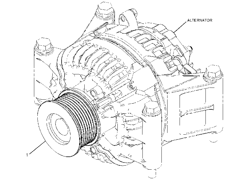 PULLEY GP-ALTERNATOR 3529275 CAT