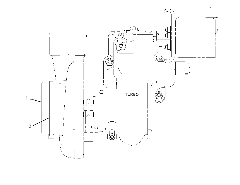 COVER GP-TURBOCHARGER 3537516 CAT