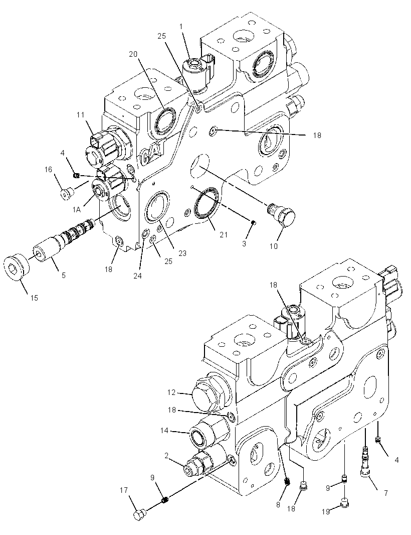 VALVE GP-RIDE CONTROL 3539453 CAT