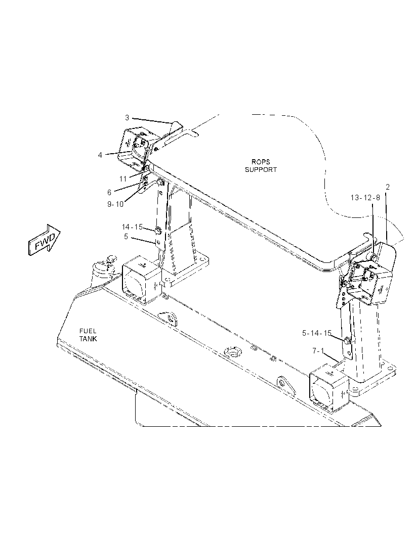 LIGHTING GP-ROPS 3181633 CAT