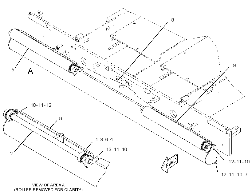 ROLLER GP-PUSH 3392164 CAT