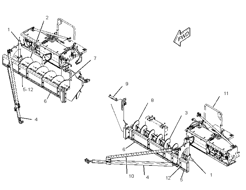 EXTENSION AR-SCREED 3603420 CAT