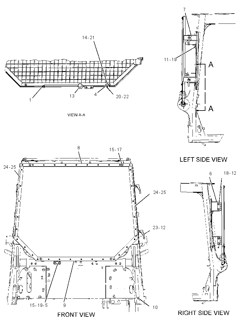SCREEN GP-CAB 3282751 CAT
