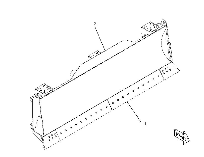 BLADE & EDGE GP-STRAIGHT 3657014 CAT