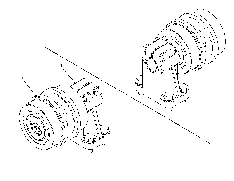 ROLLER AR-TRACK CARRIER 3661747 CAT