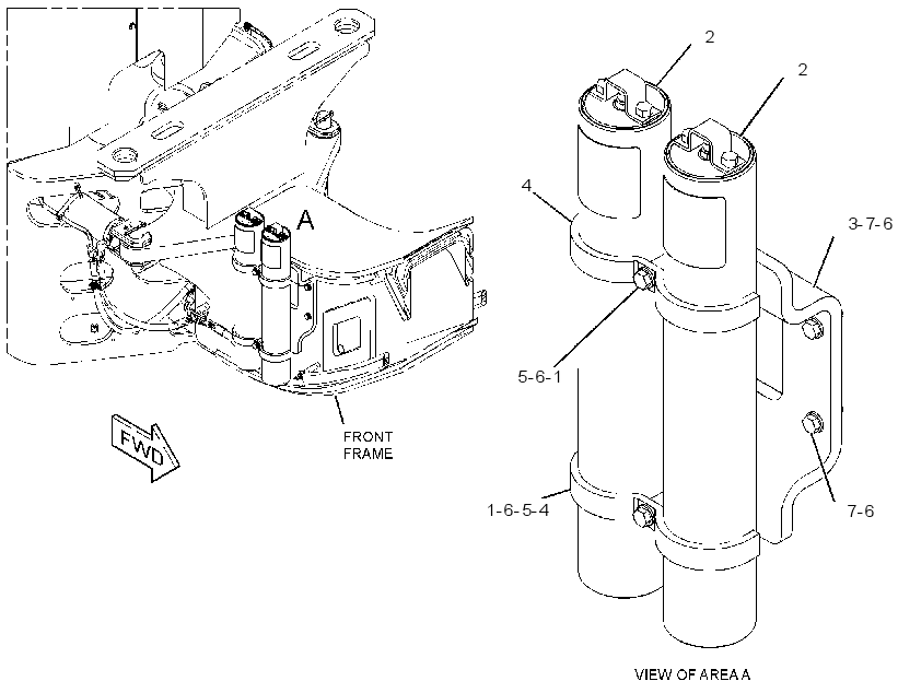 ACCUMULATOR & MTG GP-BRAKE 3571088 CAT