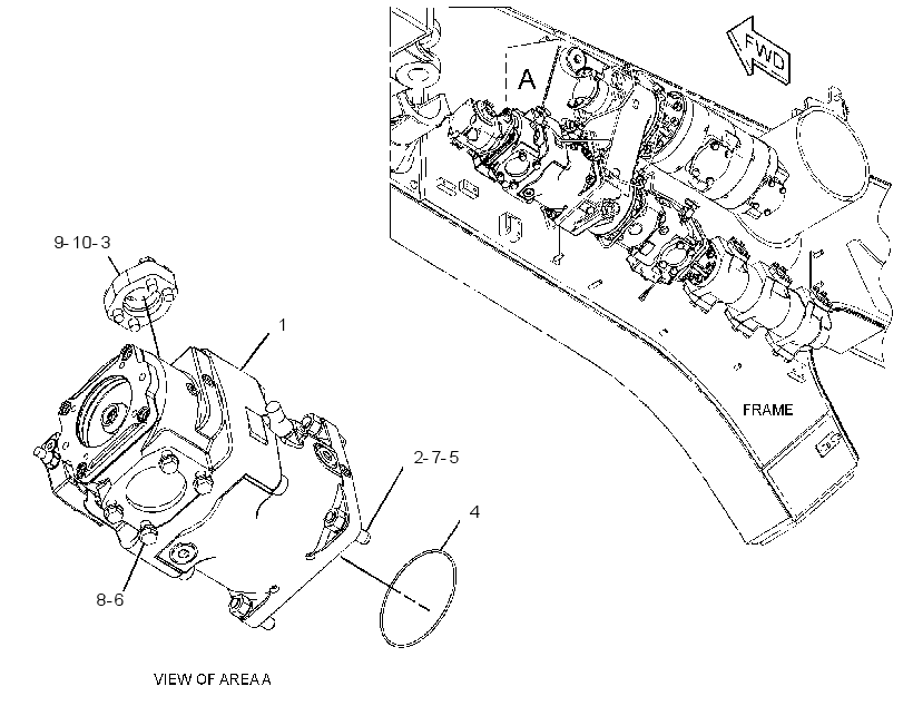 PUMP & MTG GP-STEERING 2916896 CAT