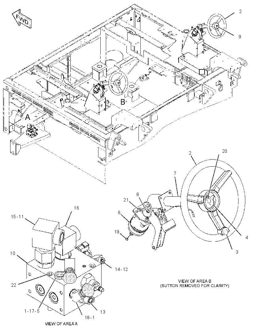 VALVE & MTG GP-STEERING 3420774 CAT