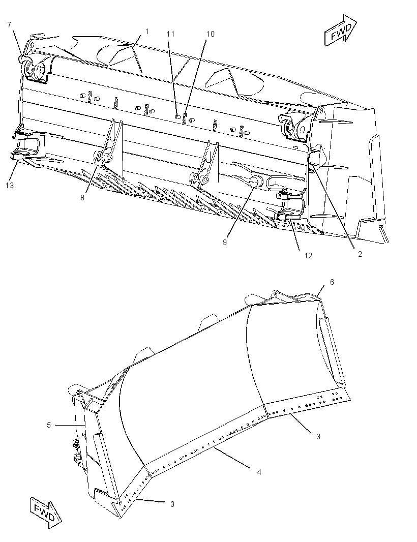 BLADE AS-UNIVERSAL 3494603 CAT