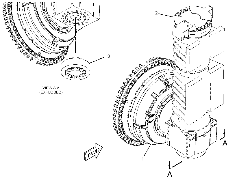 WHEEL, BRAKE & SUSPENSION GP 2985644 CAT