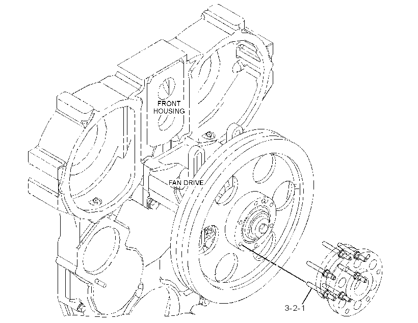 FASTENER GP-FAN ADAPTER 3605390 CAT