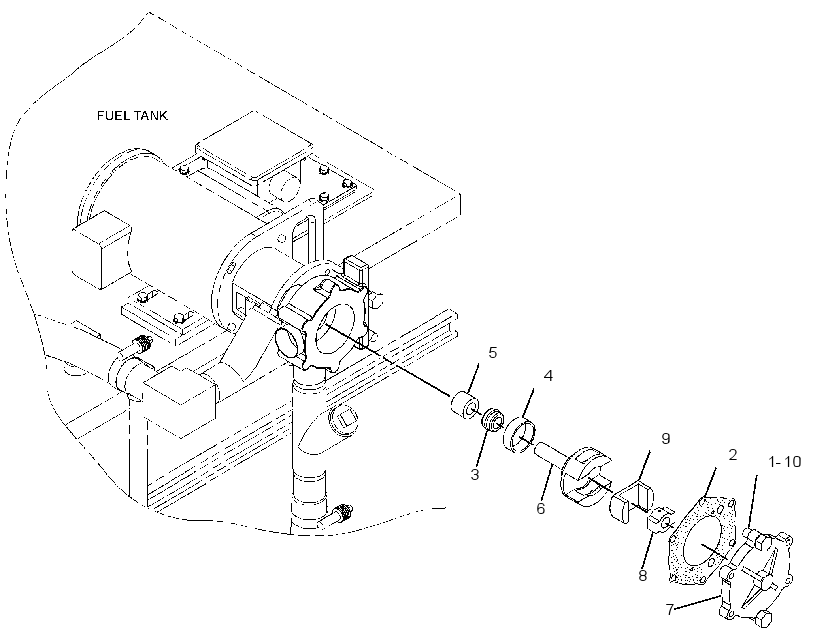 PUMP AS-FUEL TRANSFER 1704007 CAT