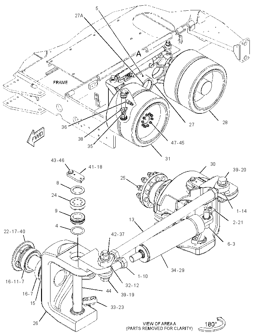 BOGIE GP 3321821 CAT