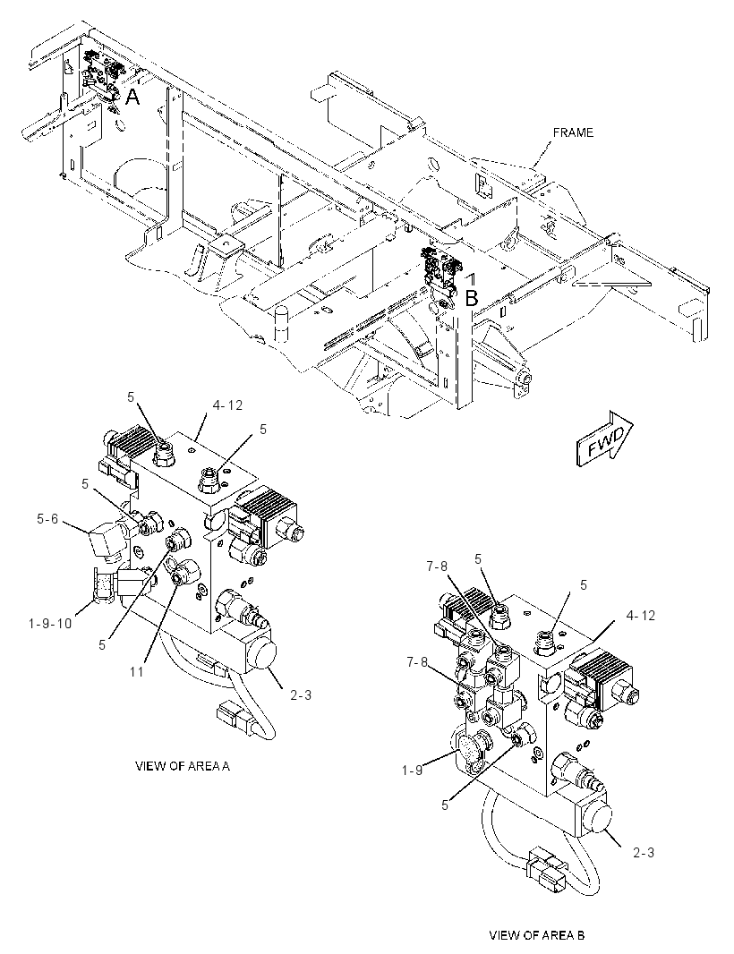 VALVE & MTG GP-COUNTERBALANCE 3367898 CAT