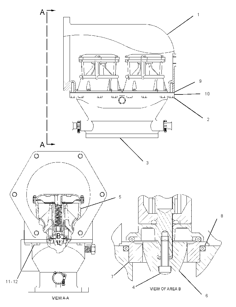 CARBURETOR AS 2416967 CAT
