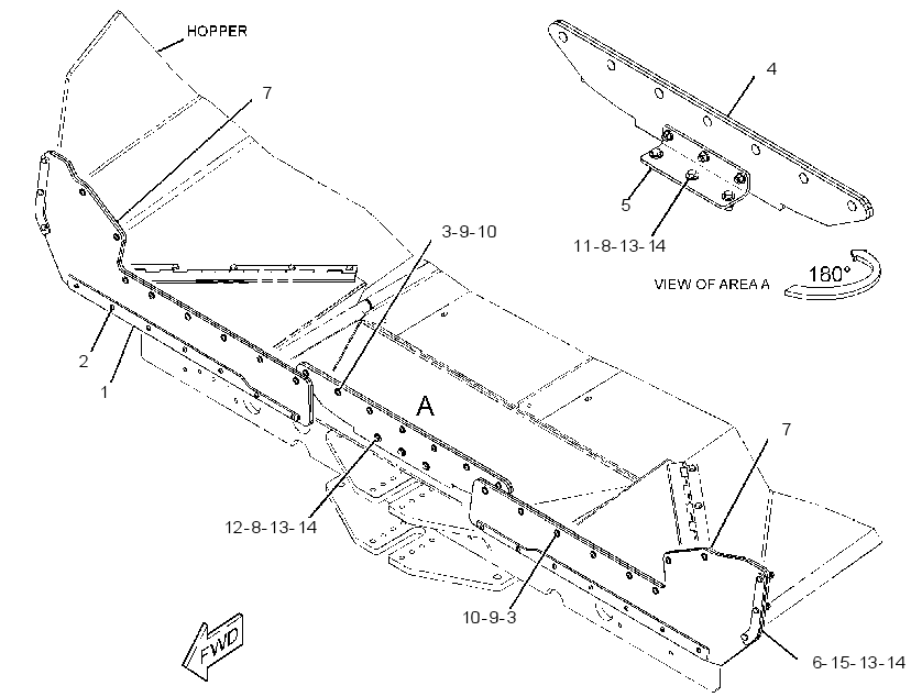 FLASHING GP 3279160 CAT