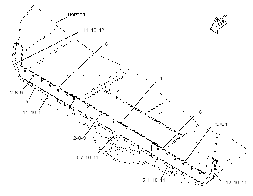 FLASHING GP 3279159 CAT