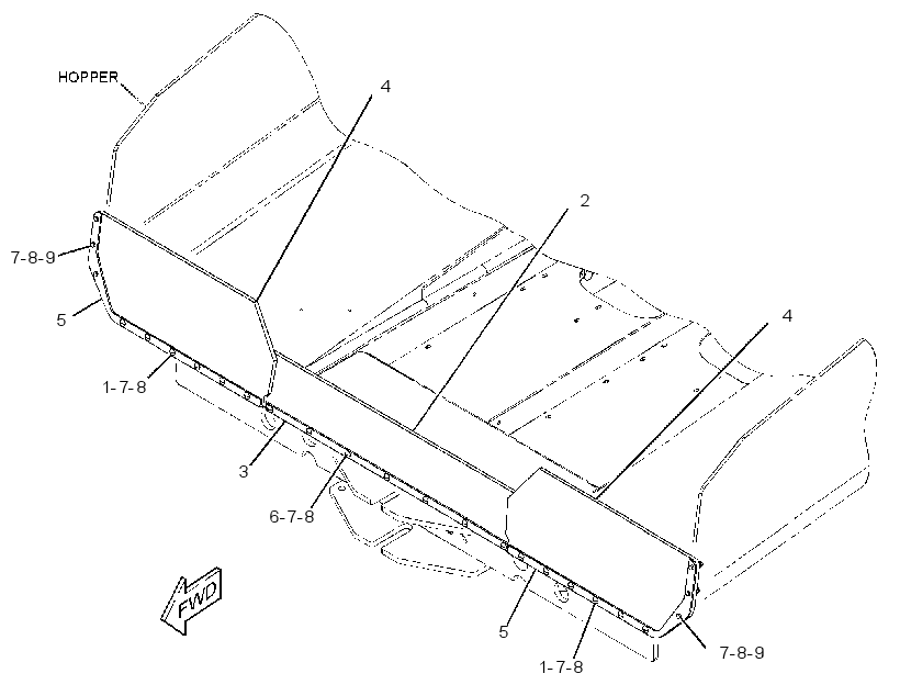 FLASHING GP 3279157 CAT