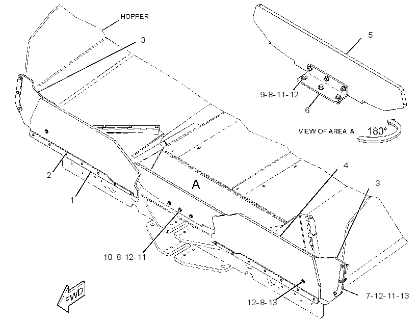FLASHING GP 3279158 CAT