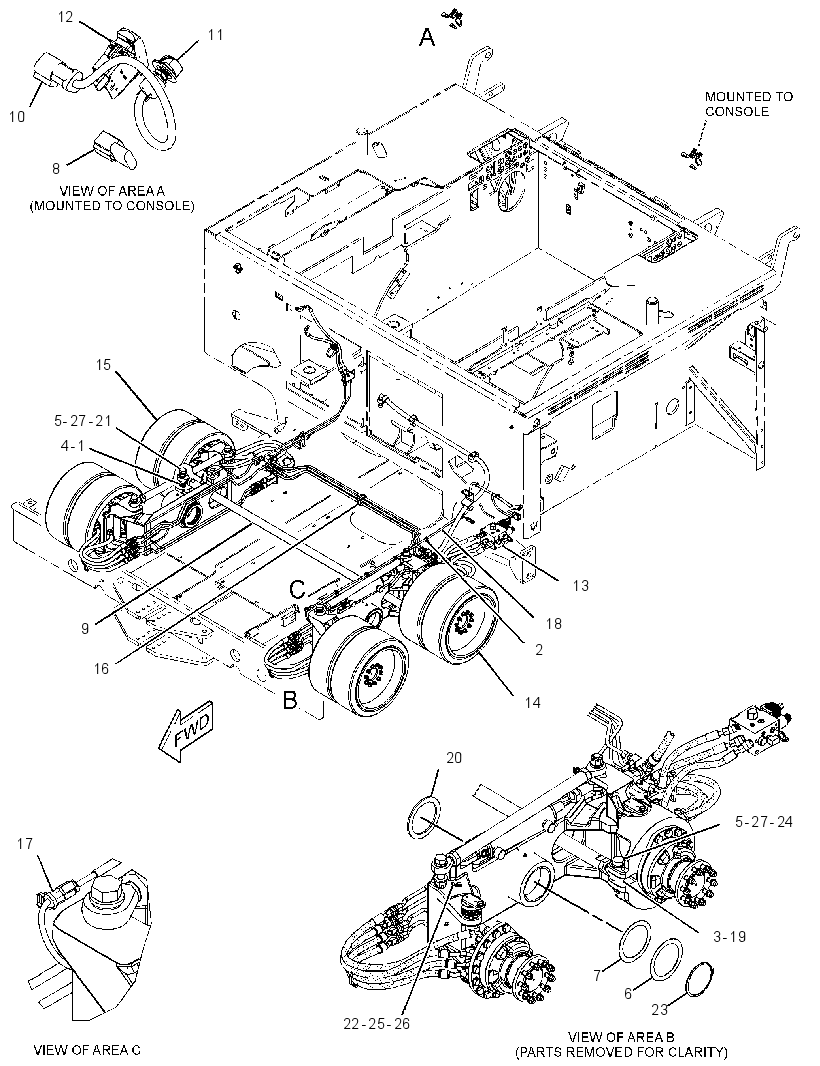 ASSIST GP-FRONT WHEEL 3279151 CAT