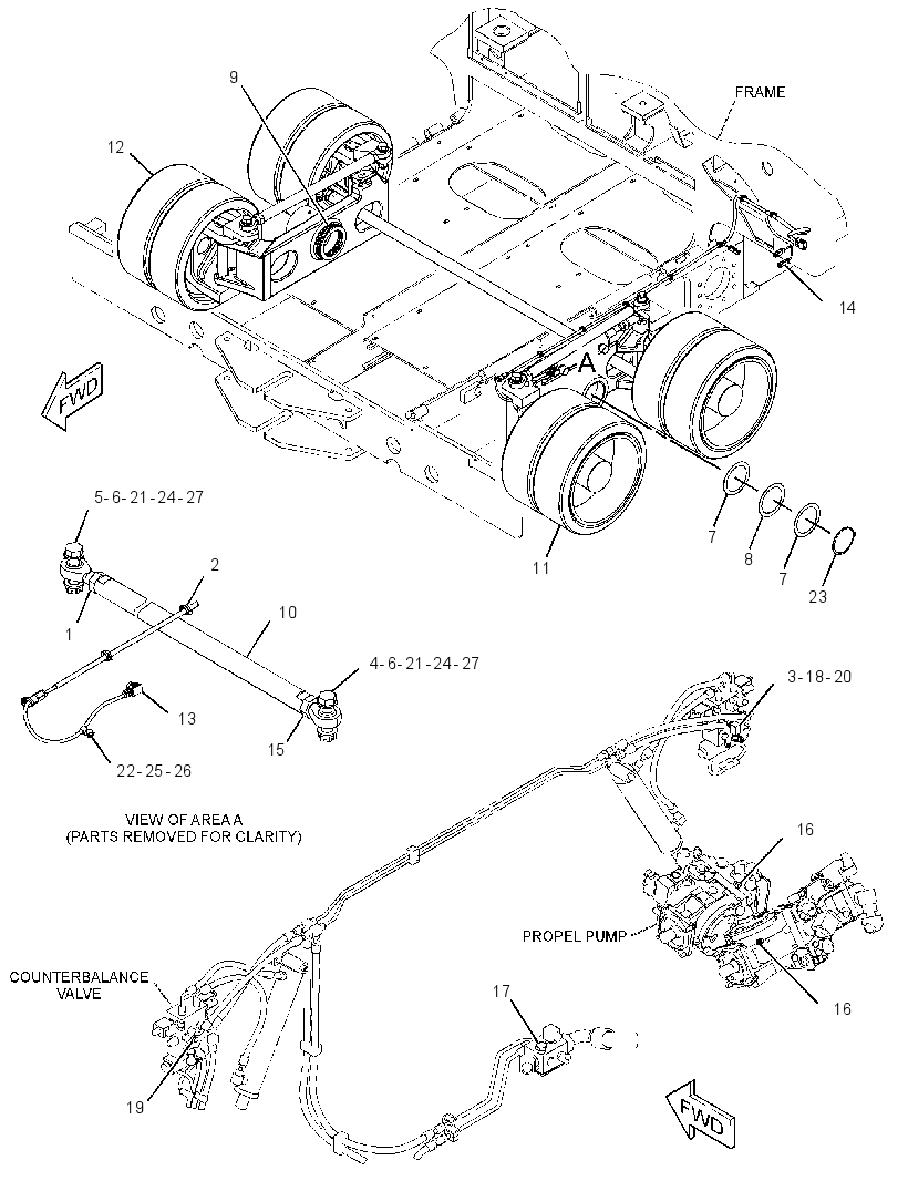 BOGIE GP 3279149 CAT