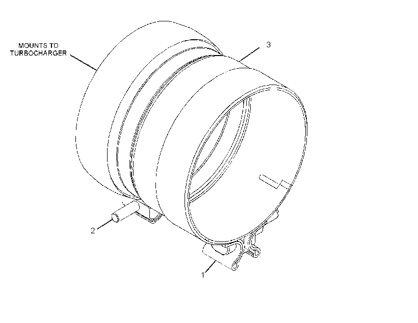 ADAPTER GP-EXHAUST 3556573 CAT