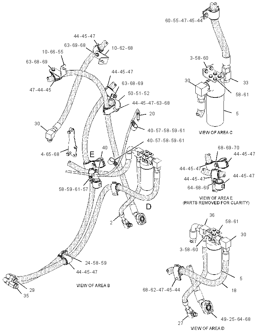FILTER & LINES GP-BRAKE 2723413 CAT