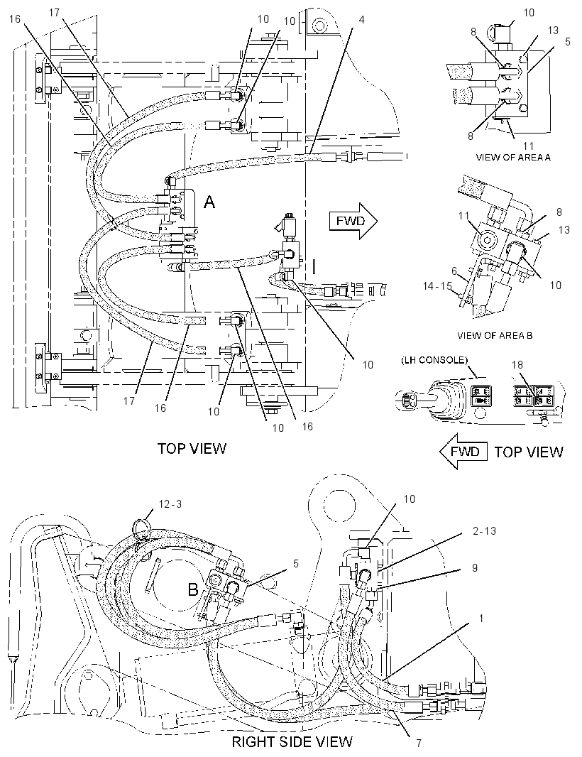 LINES GP-BLADE CYL & VALVE 3400314 CAT