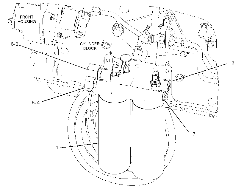 FILTER GP-SECONDARY FUEL 3505236 CAT