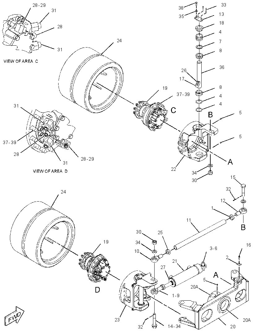 BOGIE GP 3432991 CAT