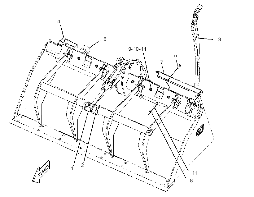 GRAPPLE & CYLINDER GP-UTILITY 1658734 CAT