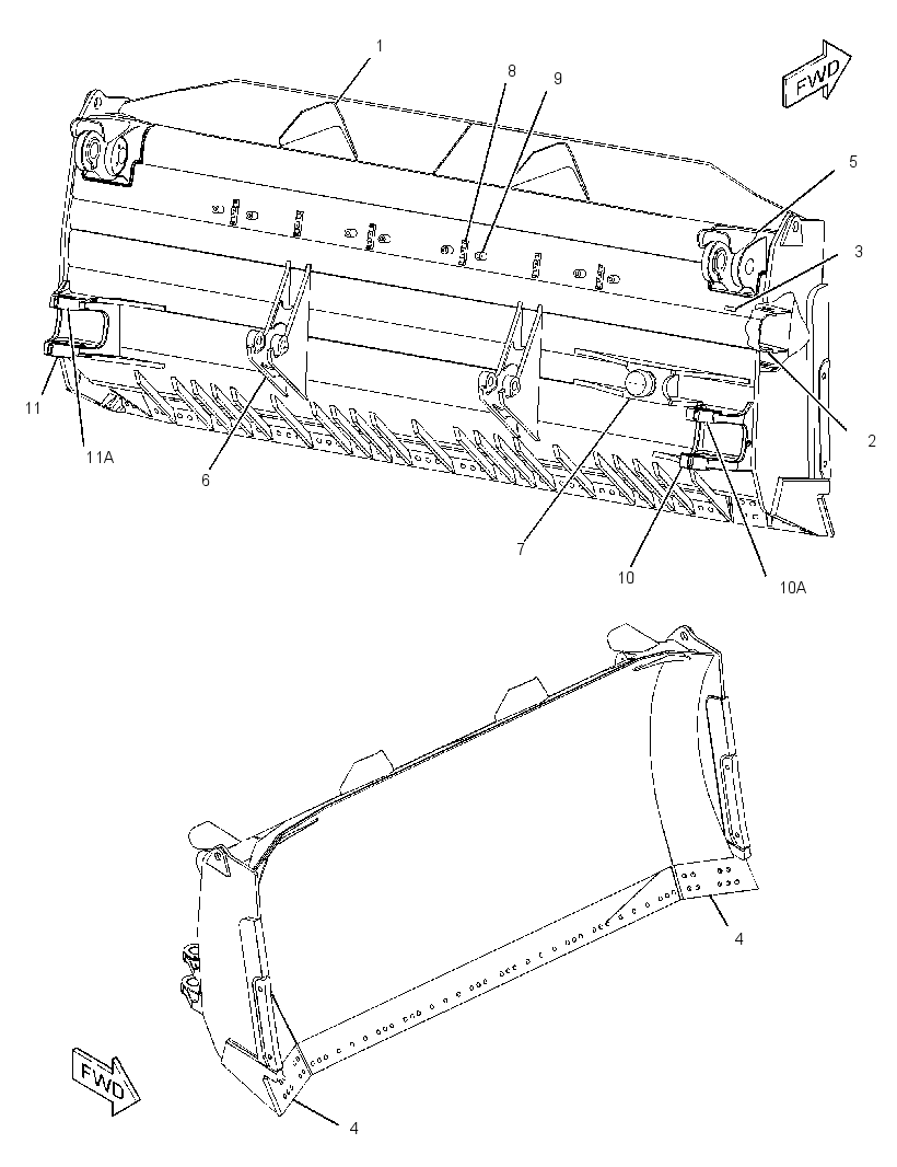 BLADE AS-SEMI-UNIVERSAL 3494605 CAT