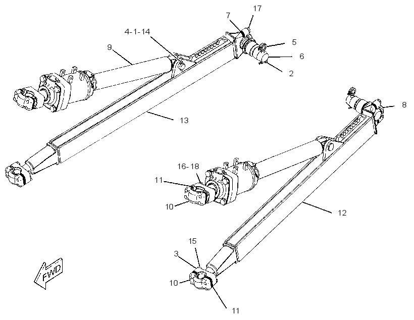 BRACE GP-BULLDOZER 3580111 CAT