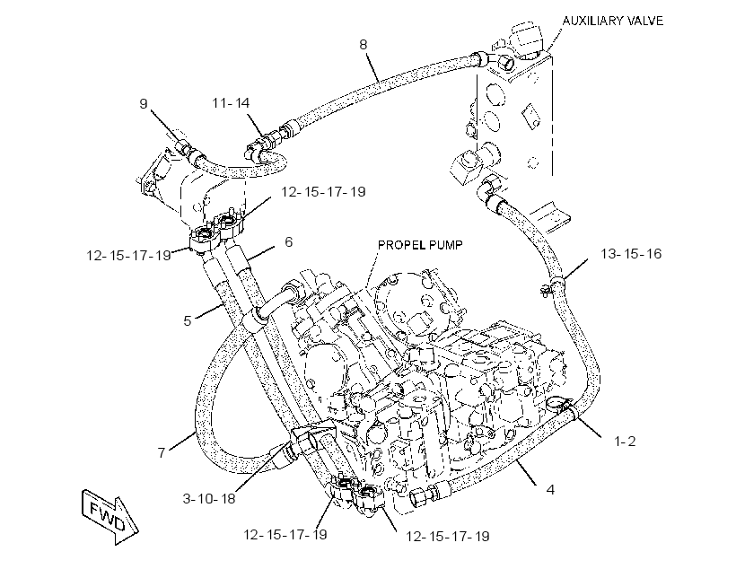 LINES GP-GENERATOR 3458520 CAT