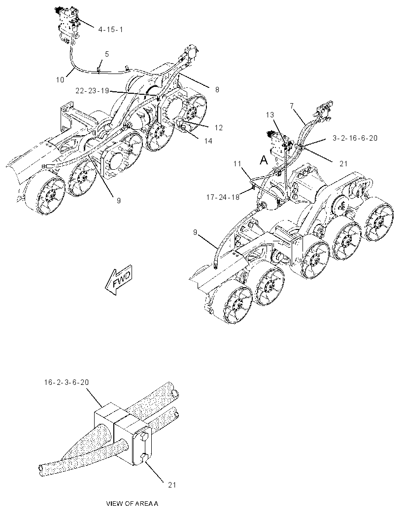 LINES GP-TRACK TENSION 3367902 CAT
