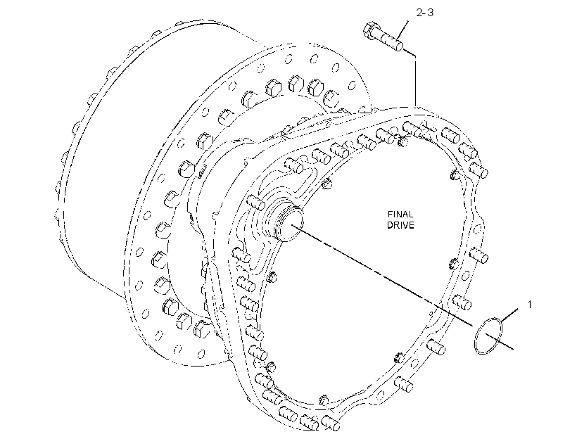 MOUNTING GP-FINAL DRIVE 3394517 CAT