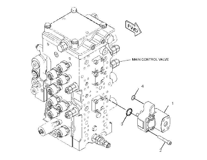 BLOCK & MTG GP-HYDRAULIC 3526832 CAT